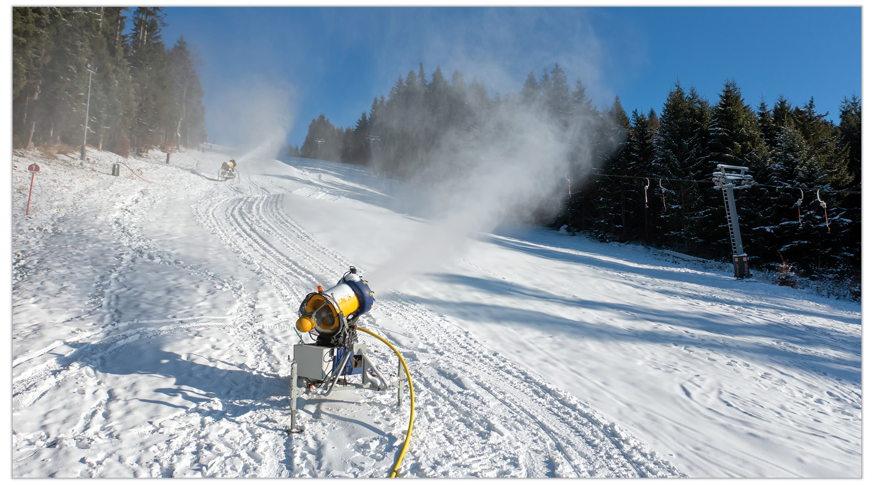 Snow Making Hoses by Sterling Hose and Reel