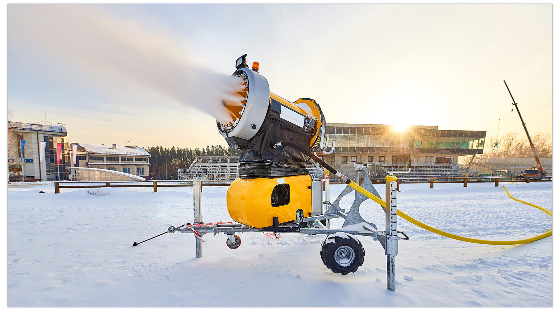 Snow Making Hoses by Sterling Hose and Reel