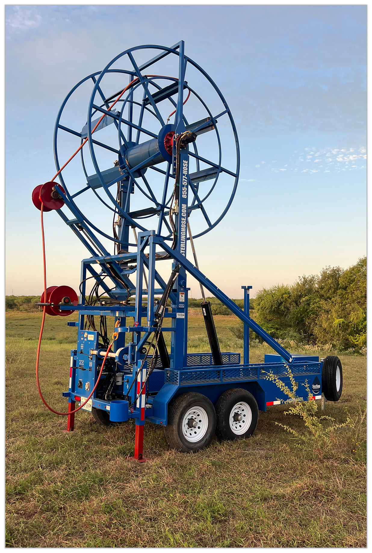 Sterling Well Hose and Poly Reel Trailer2